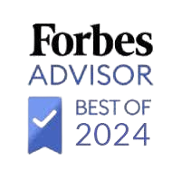 Forbes Advisor Badge - Selected as the best-rated law firm of 2024