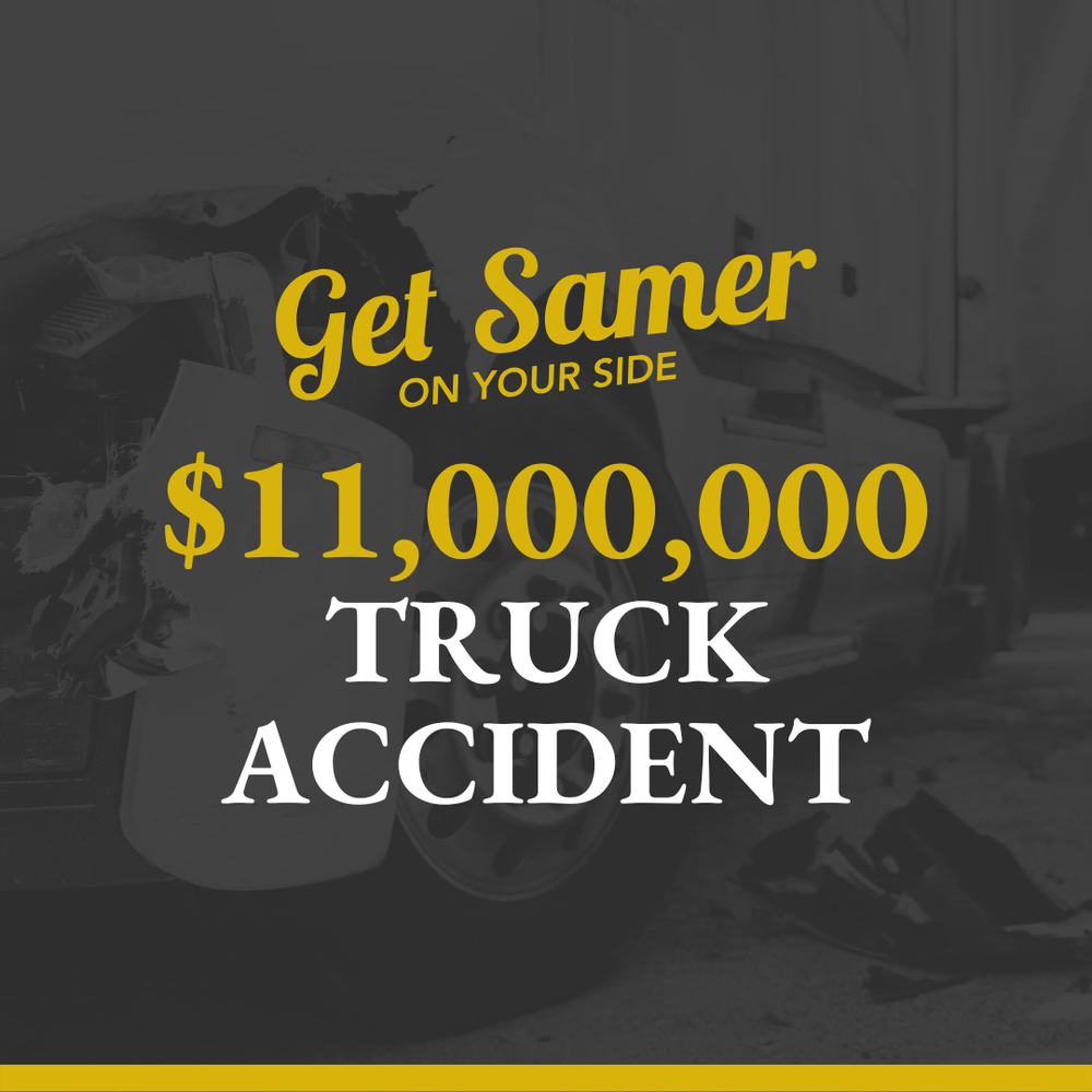 $11,000,000 Truck accident Settlement